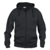 Basic Hoody Full Zip Herr