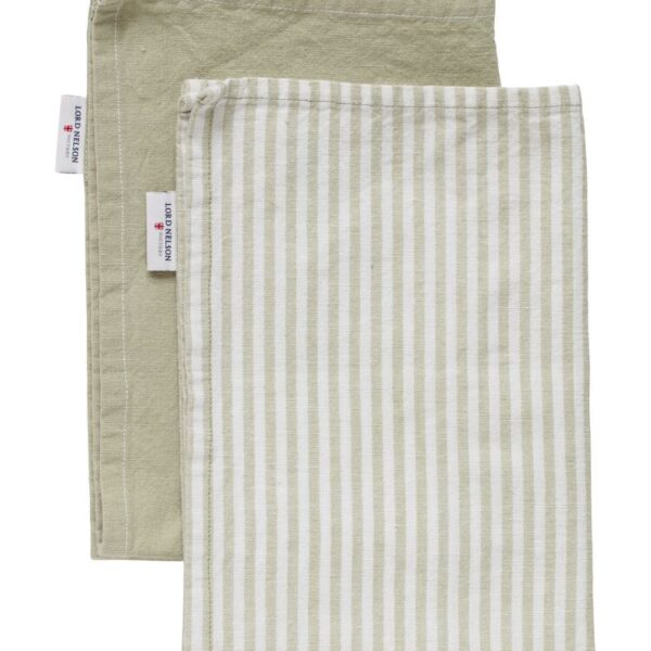 Kökshandduk Grön 2-pack