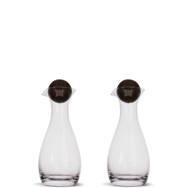 Nature olja/vinägerflaska med korkkula, 2-pack