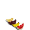 Pinnställ Fruits, 4-pack