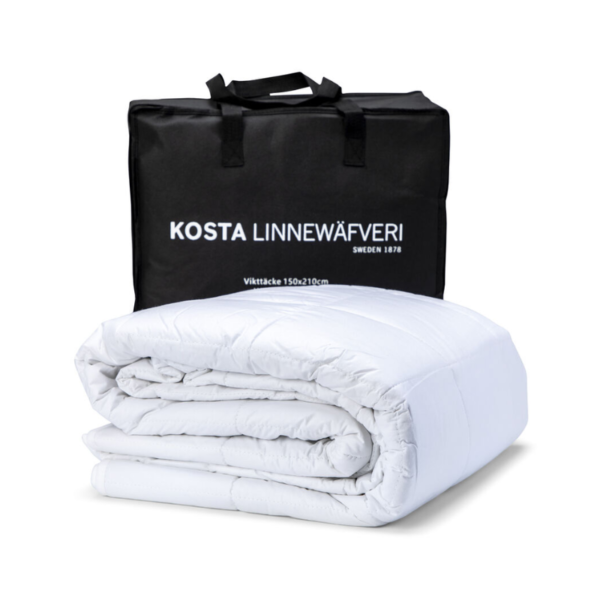 Kosta Linnewäfveri Tyngdtäcke11kg 150x210 Vit