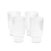 4-p Dricksglas RPET Transparent