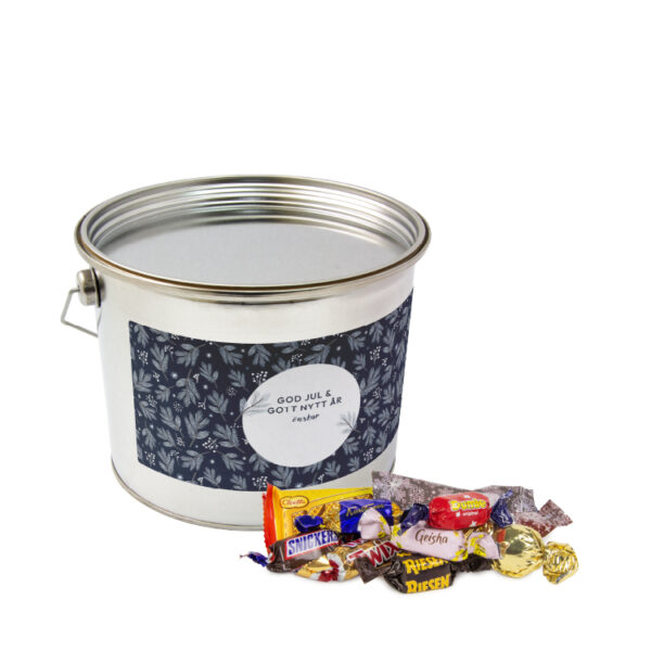 Plåthink bl insl godis 1400g