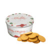 Plåtburk juldesign digitaltryckt pepparkakor 500g