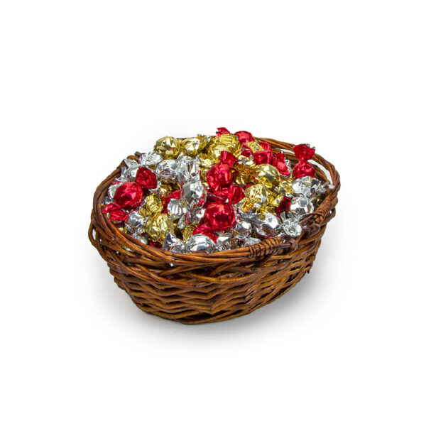 Julkorg liten med mixade pralinkulor 1500g