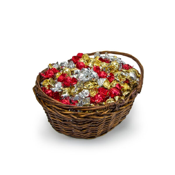 Julkorg mellan med mixade pralinkulor 2500g