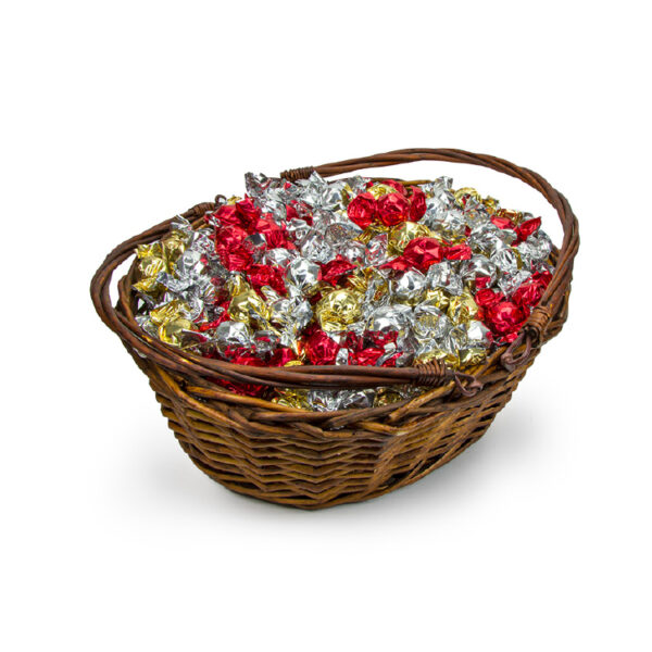 Julkorg stor med mixade pralinkulor 3500g