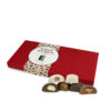 Röd ask med Deluxe Collection 350g & egentryckt sleeve