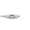 Tallrikslock 13 cm rostfritt stål