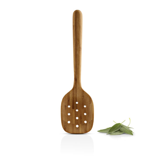 Alternative view of Nordic kitchen Hålslev bambu