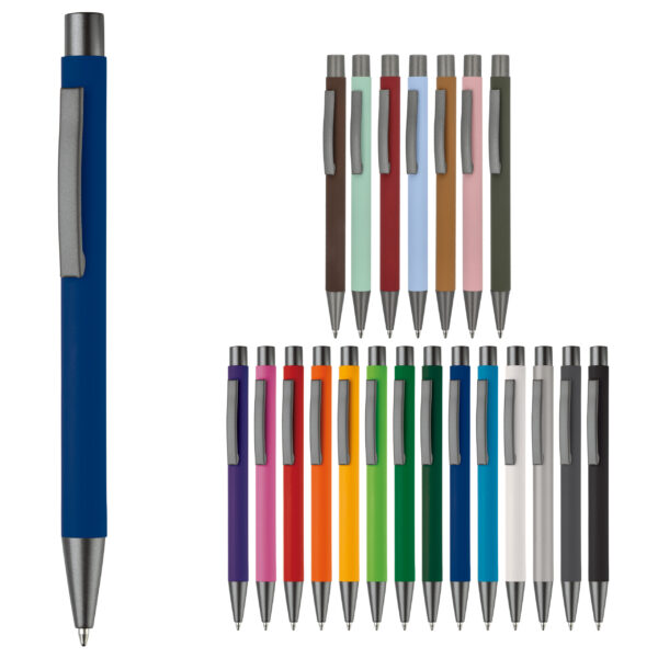 New York – Aluminiumpenna med soft touch