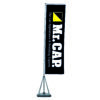 Eventflagga 5m - Komplett set med flagga