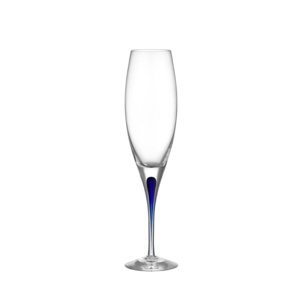 Intermezzo champagneglas blå 26cl