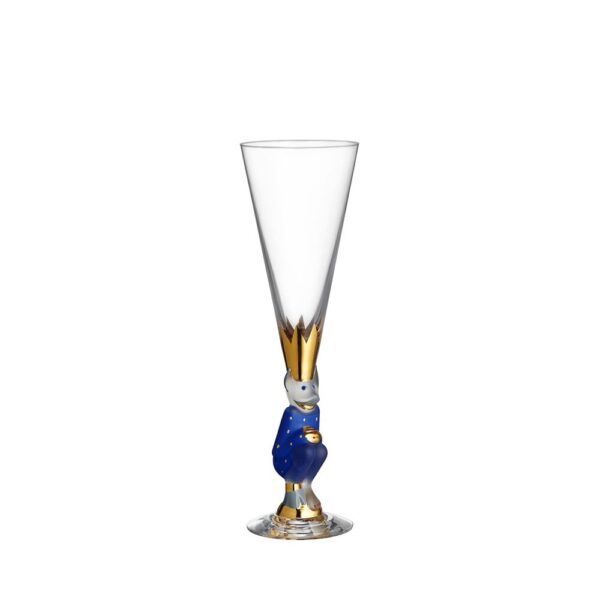 The sparkling devil champagneglas blå 19cl