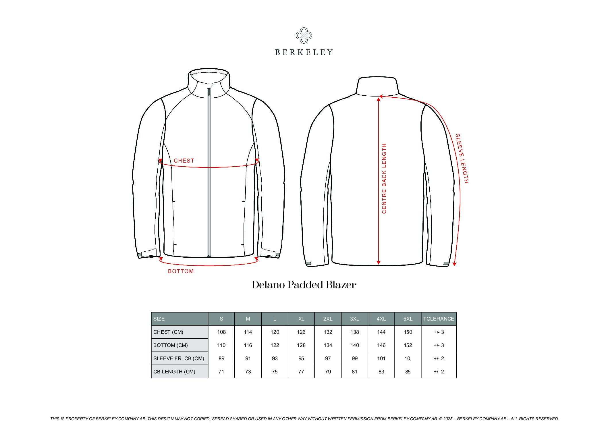 Delano Padded Blazer