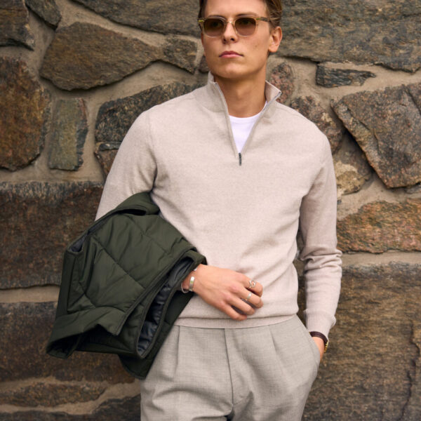 Alternative view of Wilton Merino Halfzip