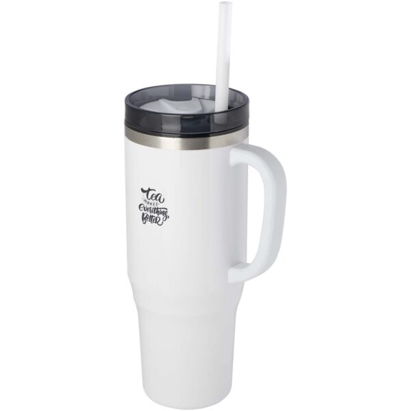 Alternative view of Melbourne RCS-certifierad mugg med sugrör, 1 200 ml